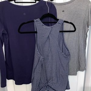 Lululemon Love tee BUNDLE tops size6 and 8